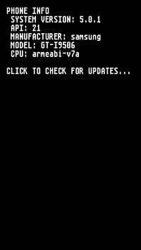 System update simulator screenshot 2