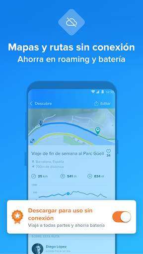 Bikemap: Mapas y navegación por GPS para bicis screenshot 3