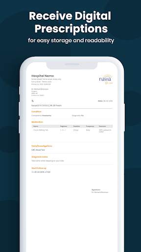 Navia for Patients (Health Manager) screenshot 5