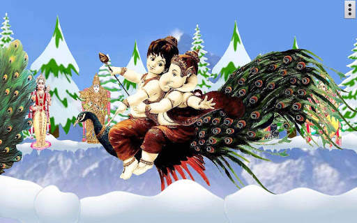 4D Lord Murugan Live Wallpaper screenshot 13