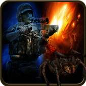 Beast & Creature Attack On City: FPS Game 2018 logo