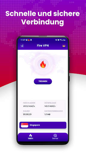Fire VPN - Vpn Proxy Browser screenshot 1