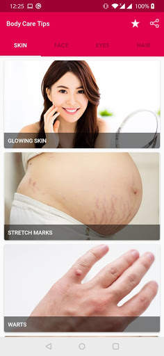 Beauty Tips : Homemade Skin an screenshot 1