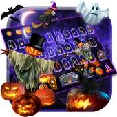 Pumpkin Halloween Keyboard Theme 10001004
