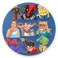 Movies Stickers for Whatsap WAStickerApp