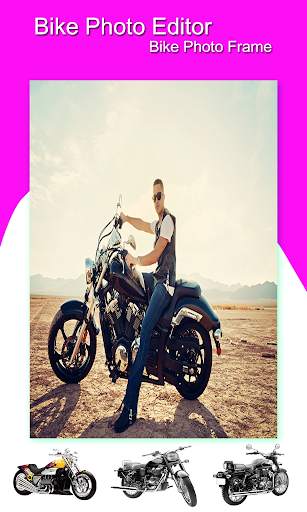 Bike Photo Editor Photo Frame screenshot 3