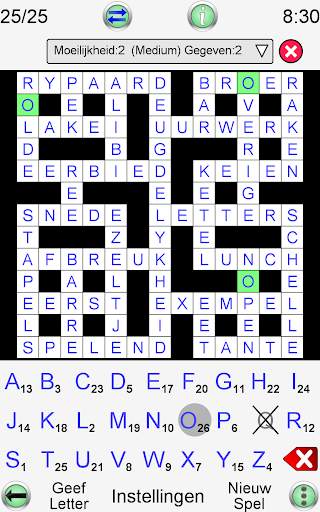 Cijfercode Kruiswoord screenshot 10