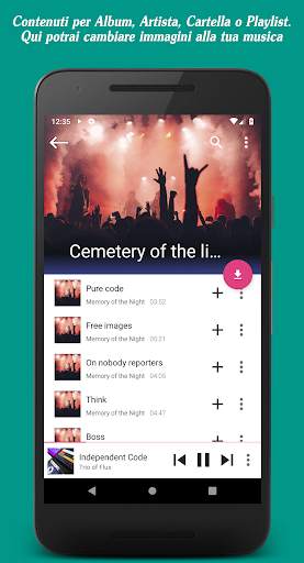 Lettore Musicale Invenio +Music Editor & Equalizer screenshot 4