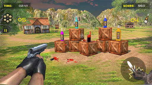 Estremo Bottiglia Tiro Gioco: Giochi gratuiti 2019 screenshot 4