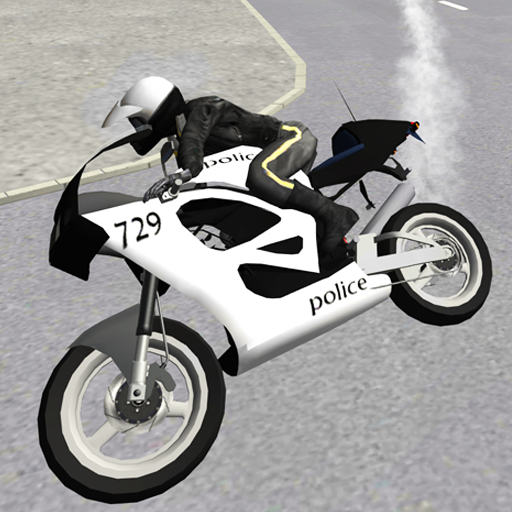 Police City Motorbike Rider icon