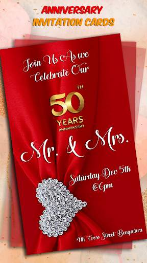Invitation Card Maker screenshot 1