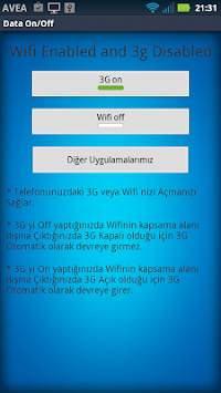 Wifi 3g Data On-Off screenshot 1