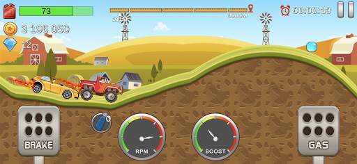 Hill Racing - Earn To Climb screenshot 1