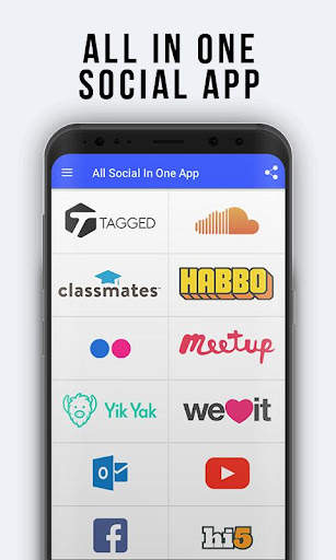 All In One Social Network App screenshot 1