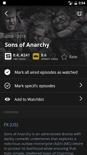 Simkl Lists: TV, Anime, Movies - TV Show Tracker screenshot 3