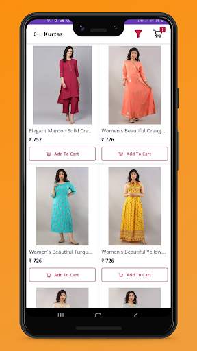 Kurtis Online Shopping Latest Kurti screenshot 1