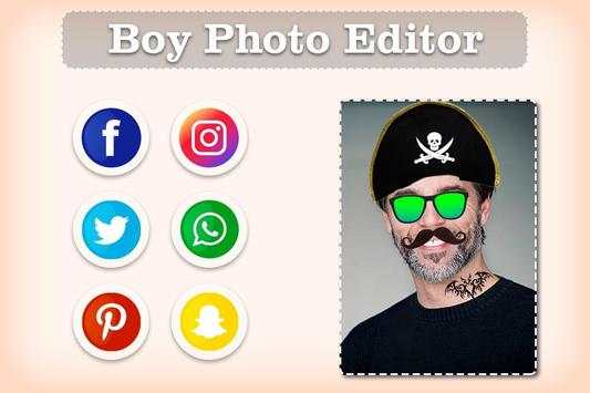 Boy Photo Editor 6 تصوير الشاشة