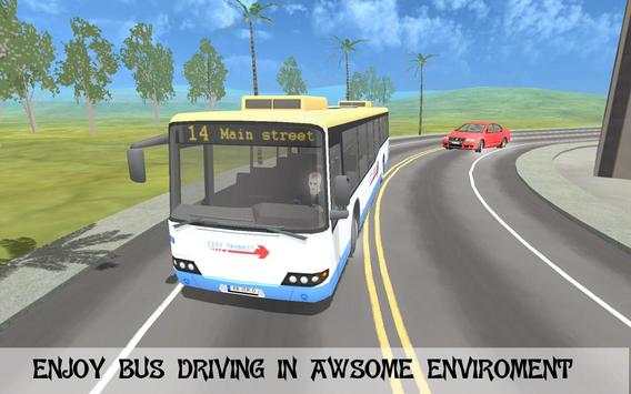 Bus Driver 3d Sim 2016 screenshot 4