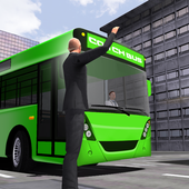 City Bus Coach Driving Sim 2 icon