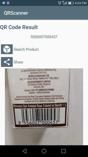QR Scanner: QR reader for android screenshot 3