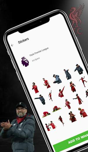⚽Liverpool Stickers for WhatsApp (WAStickerApps) ⚽ screenshot 4
