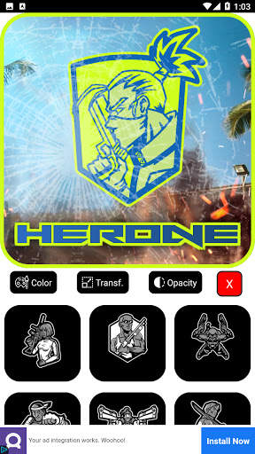 Pro Logo Maker For Free Fire screenshot 2