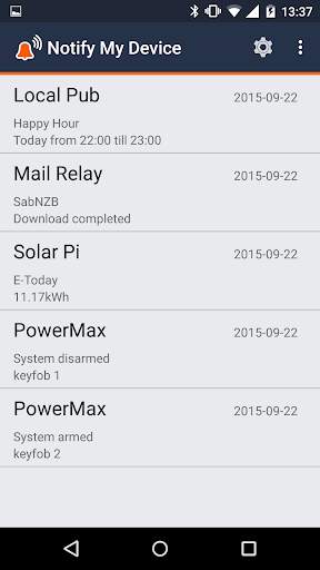 Notify My Device screenshot 2
