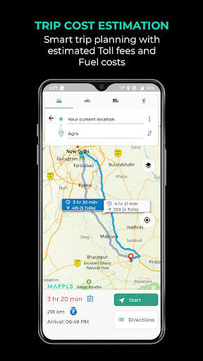 Mappls MapmyIndia Maps, Safety 3 تصوير الشاشة