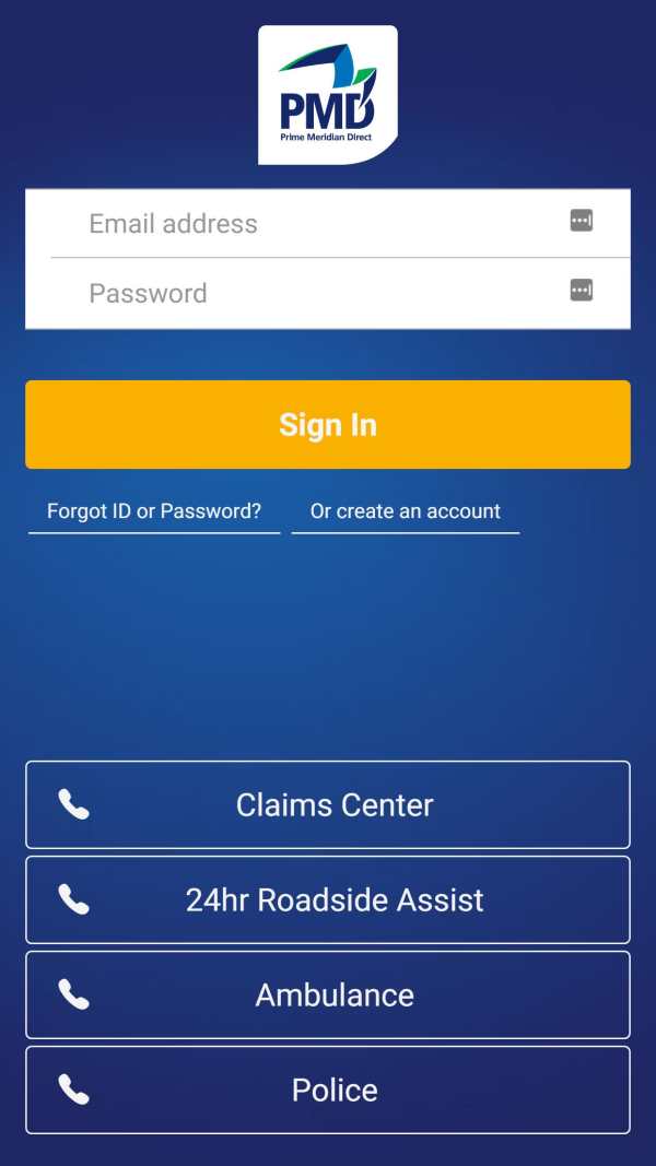 PMD ‐ Prime Meridian Direct - Car Insurance स्क्रीनशॉट 2