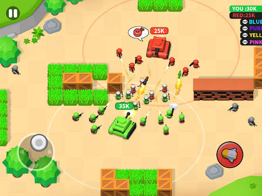 Tank Squad Battle-Warfare King screenshot 12