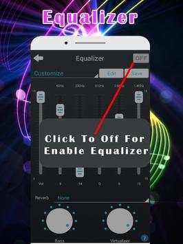 music player with equalizer screenshot 2