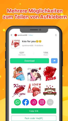 HD Sticker&Pack WAStickersApps screenshot 4