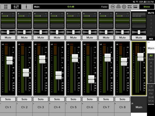 Mackie Master Fader 5 screenshot 8