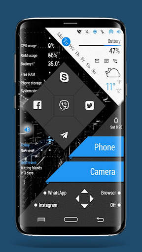 Rhombus RH Theme for Total Launcher screenshot 6