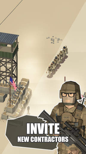 Idle Warzone 3d: Trò chơi quân sự screenshot 5