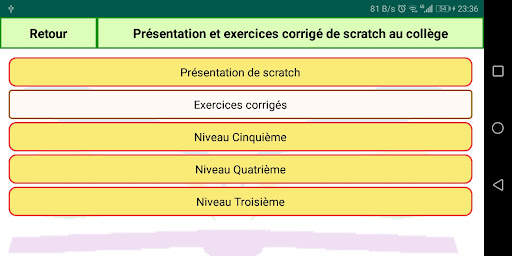 Scratch au collège screenshot 2