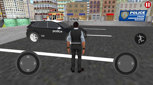 Real Police Car Driving 2023 screenshot 2
