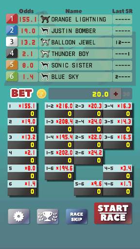 Simple Greyhound Racing screenshot 1