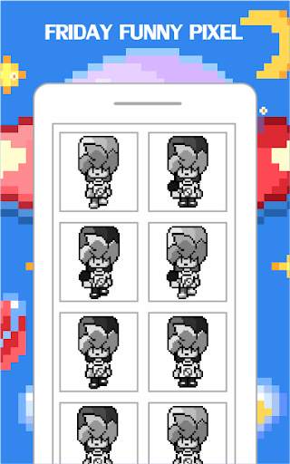 Pixel Art Friday Funny Games screenshot 2