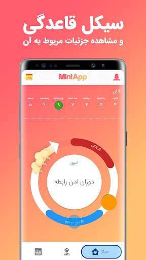 مینت | قاعدگی و تخمک گذاری screenshot 1