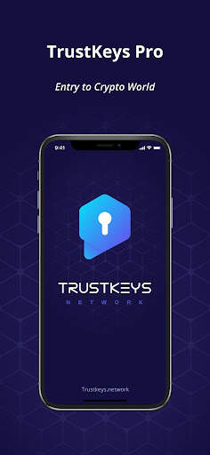 TrustKeys - Entry to Crypto World screenshot 1