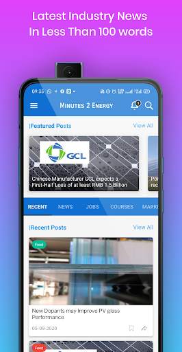 M2E Cards - News, Jobs & More on Clean energy screenshot 2