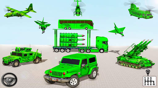US Army Truck Transport Games screenshot 25
