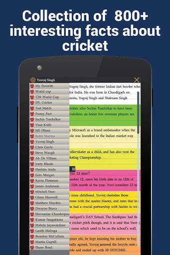 Cricket Facts of T20, Worldcup screenshot 3