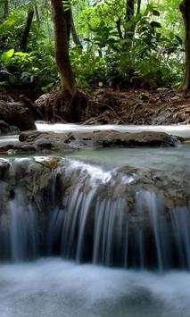 Waterfall 3D HD Wallpaper 4 تصوير الشاشة