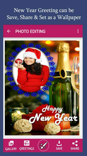 New Year Photo Frames - Photo Editor & Photo Frame screenshot 5