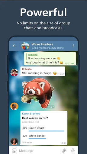 Encrypted messenger (2021) screenshot 2
