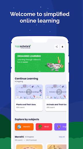 Toppscholars - Smart Learning App for Students screenshot 2