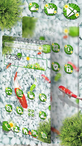 Lucky Koi Fish Theme screenshot 4