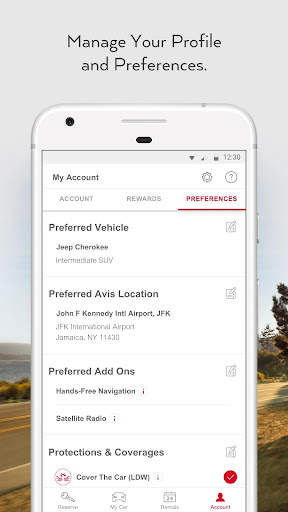 Avis Car Rental screenshot 3